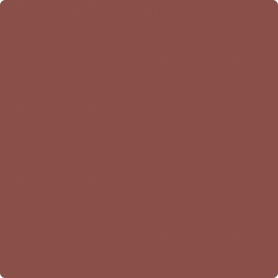42-Burn: Trusset  a paint color by Benjamin Moore avaiable at Clement's Paint in Austin, TX.