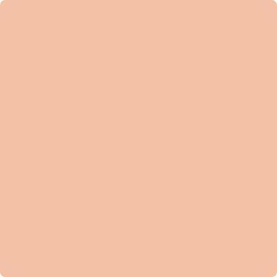 60-Fresh: Peach  a paint color by Benjamin Moore avaiable at Clement's Paint in Austin, TX.