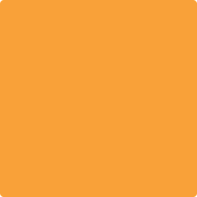 2017-30: Tangelo  a paint color by Benjamin Moore avaiable at Clement's Paint in Austin, TX.