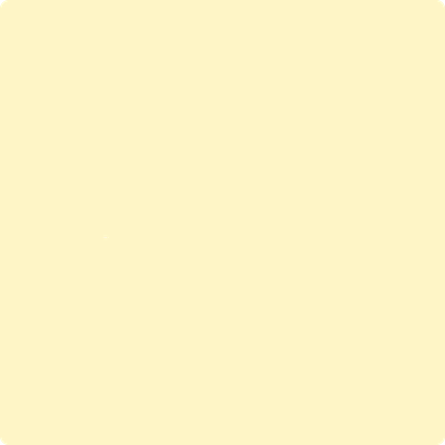 2019-60: Lemon Sorbet  a paint color by Benjamin Moore avaiable at Clement's Paint in Austin, TX.