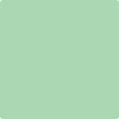 2033-50: Bud Green  a paint color by Benjamin Moore avaiable at Clement's Paint in Austin, TX.
