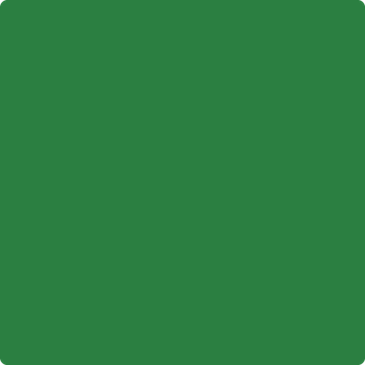 2034-20: Vine Green  a paint color by Benjamin Moore avaiable at Clement's Paint in Austin, TX.
