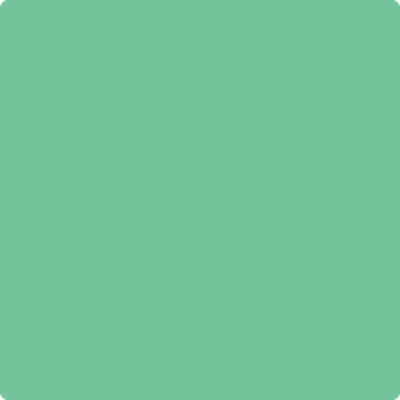 2036-40: Meadowlands Green  a paint color by Benjamin Moore avaiable at Clement's Paint in Austin, TX.