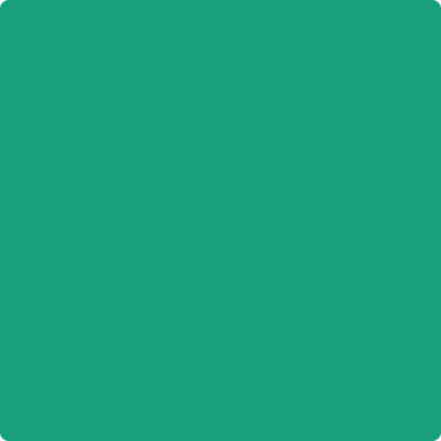 2042-30: Hummingbird Green  a paint color by Benjamin Moore avaiable at Clement's Paint in Austin, TX.