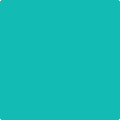 2048-40: Poolside Blue  a paint color by Benjamin Moore avaiable at Clement's Paint in Austin, TX.