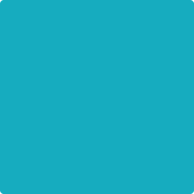 2055-40: Bahaman Sea Blue  a paint color by Benjamin Moore avaiable at Clement's Paint in Austin, TX.