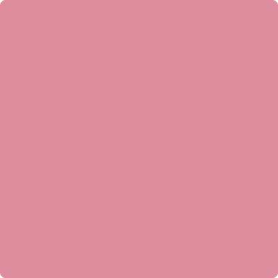 2081-40: Pink Blossom  a paint color by Benjamin Moore avaiable at Clement's Paint in Austin, TX.
