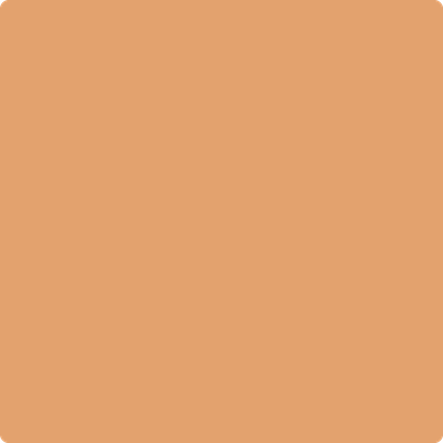2166-40: Soft Pumpkin  a paint color by Benjamin Moore avaiable at Clement's Paint in Austin, TX.