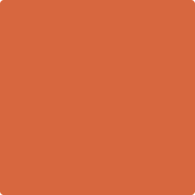 2169-20: Orange Parrot  a paint color by Benjamin Moore avaiable at Clement's Paint in Austin, TX.