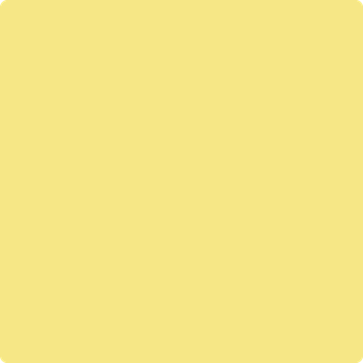 353-Yellow: Roses  a paint color by Benjamin Moore avaiable at Clement's Paint in Austin, TX.