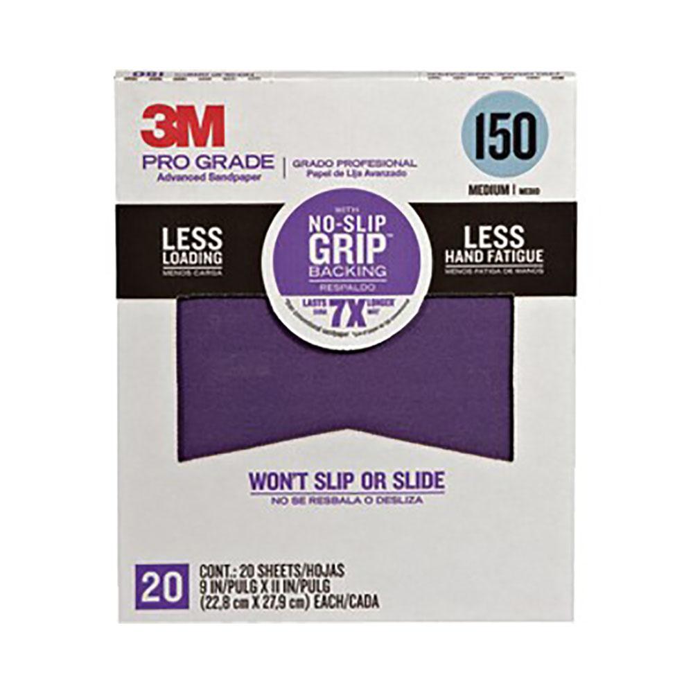 3M pro grade no slip grip sandpaper, available at Clement's Paint in Austin, TX. 