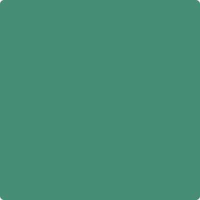 601-Juniper: Green  a paint color by Benjamin Moore avaiable at Clement's Paint in Austin, TX.