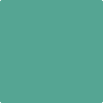 649-Captivating: Teal  a paint color by Benjamin Moore avaiable at Clement's Paint in Austin, TX.