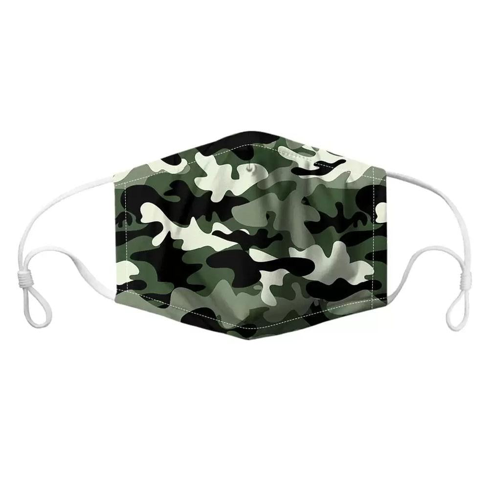 Ace Fabric Mask Army Camo